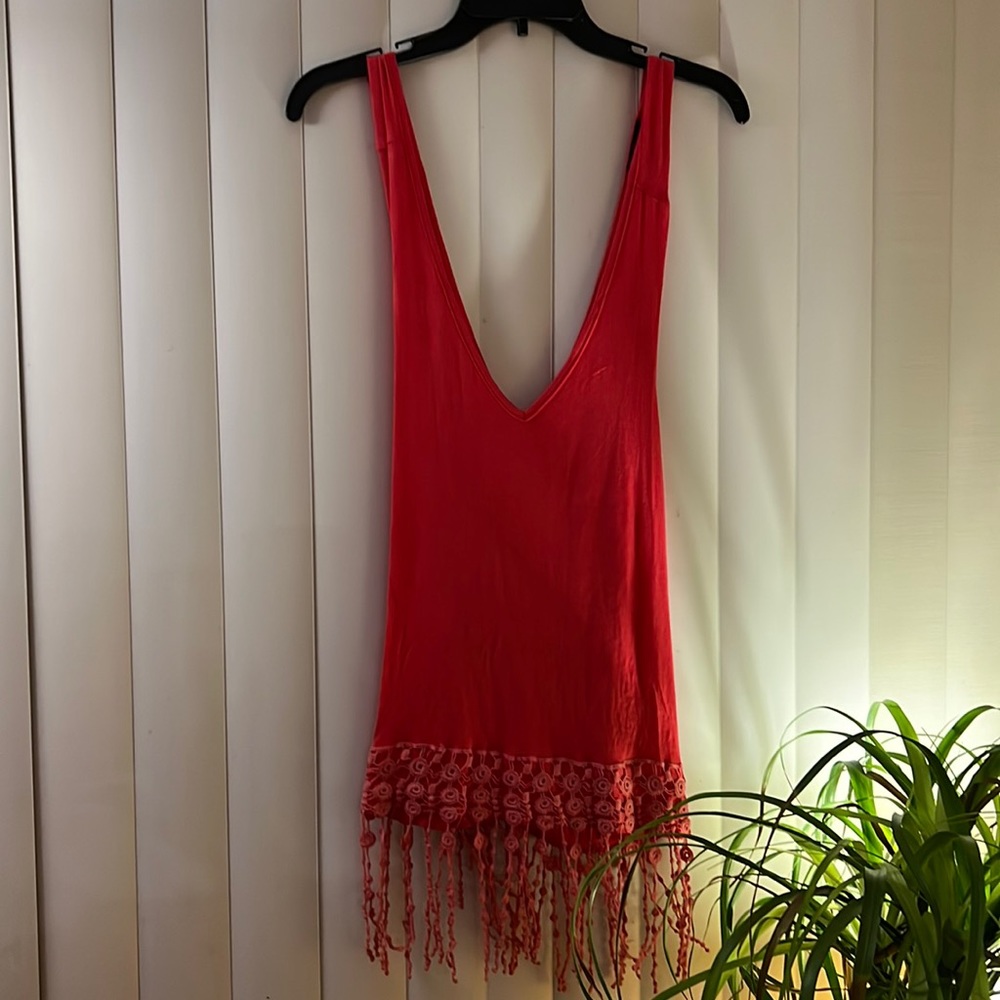 Beautiful Orange Women’s Blouse *Perfect For Summer Time*